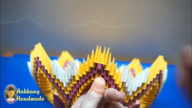 3D Origami Lantern V3 Tutorial | DIY Paper Lantern Home Decoration смотреть онлайн