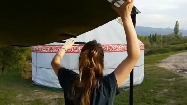 Маркиза своими руками. Краткий обзор готовой маркизы.