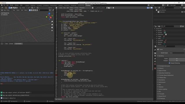 Scripting in Python | Blender addon смотреть онлайн