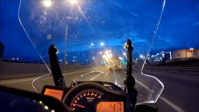 Веченяя прогулка KTM 1190 Adventure. Вологда. смотреть онлайн