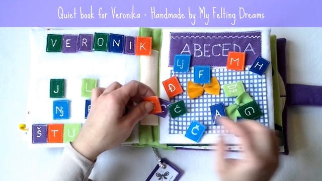 15. Quiet Book "Veronika" ? handmade by @quietbook смотреть онлайн