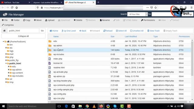 How to Backup your WordPress Website from cpanel and Upload to New Hosting (Server) || RofiTech смотреть онлайн