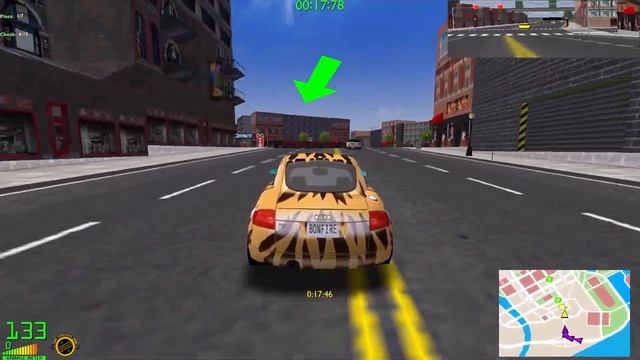 Midtown Madness 2 - Beginner's Luck - Chicago Checkpoint[Amateur] смотреть онлайн