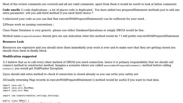 Code Review: Database abstraction in Java (5 Solutions!!) смотреть онлайн