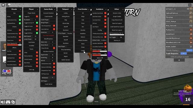 BEST MM2 SCRIPT AUTO FARM,FLY,NOCLIP,X-RAY,TELEPORTING,AND MORE смотреть онлайн