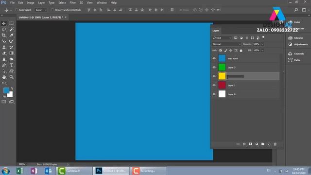 Học Photoshop, Giáo Trình Photoshop Từ Cơ Bản Đến Nâng Cao,Bài 1 смотреть онлайн