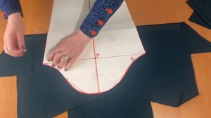 Как сшить красивую футболку из остатков ткани. Раскрой и первая примерка.mp4