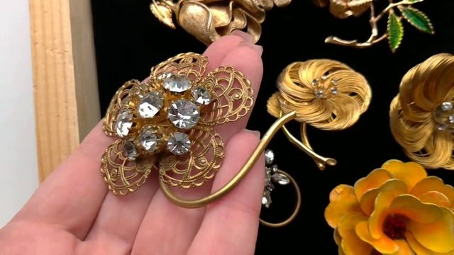 Винтажные цветочные Броши (часть 1) смотреть онлайн