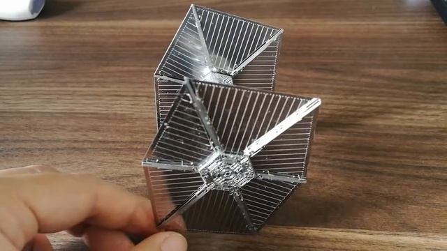 Tie Fighter Metal 3D Puzzle смотреть онлайн