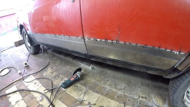 ваз 2104 замена низов дверей смотреть онлайн