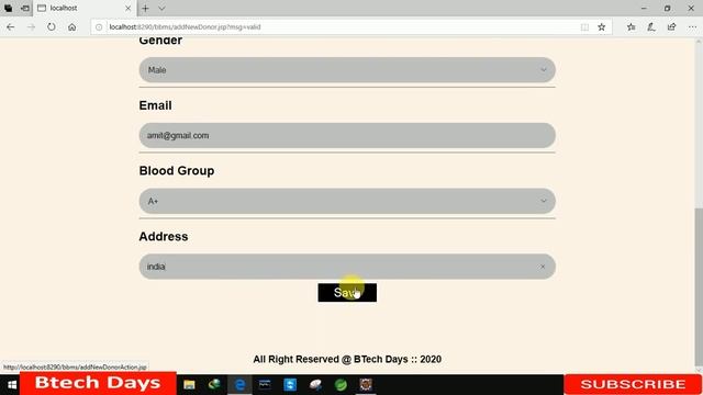 Quick Overview - Blood Bank Management System in jsp (Eclipse IDE,Tomcat Sever, MySQL Database) смотреть онлайн