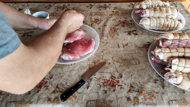 Ветчина цельномышечная варено-копченая. смотреть онлайн