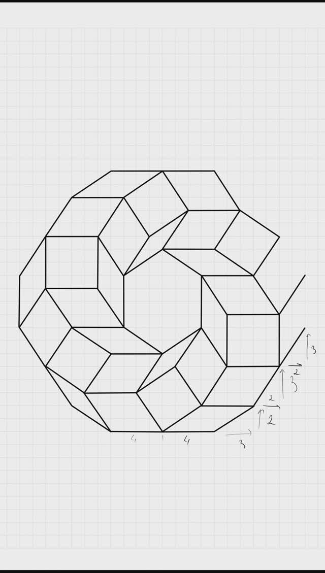 HOW TO DRAW A GEOMETRIC PATTERN \\ абстракция // как нарисовать геометрический узор смотреть онлайн