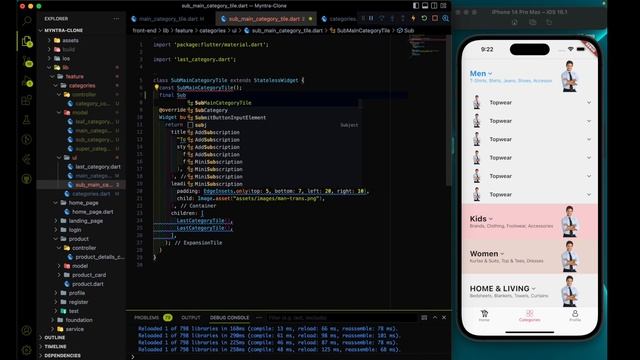 Flutter - API Integration and mapping Category page || Shopping APP #33 смотреть онлайн