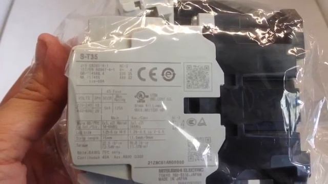 Magnetic Contactor Mitsubishi S-T35 220V смотреть онлайн
