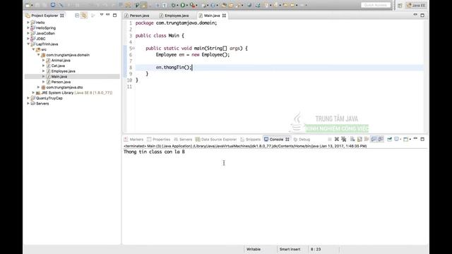 Java Cơ Bản 42 Từ khóa super và this смотреть онлайн