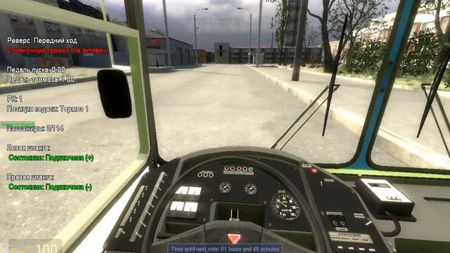 Тест моей КС на карте gm_city_spb 2. Обкатка маршрута 71 на БТЗ 5276-04 смотреть онлайн