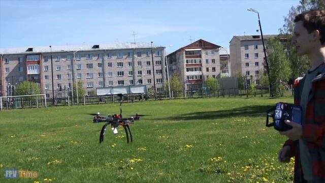 #3 КВАДРОКОПТЕР СВОИМИ РУКАМИ | ВЛОГ: ЛЕТАЕМ С КАТЕНЬКОЙ | ЧУТЬ НЕ РАЗБИЛИ 2 КОПТЕРА ? смотреть онлайн