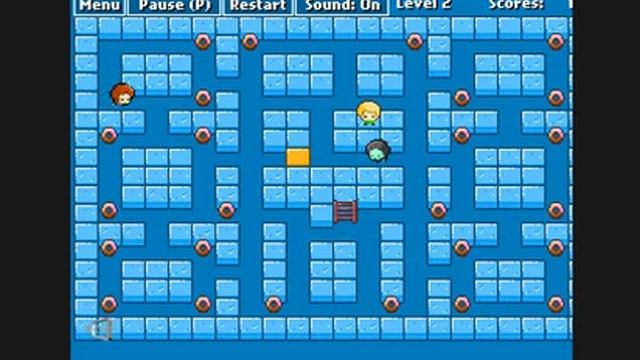 интересная игра мультик детям зомби лабиринт