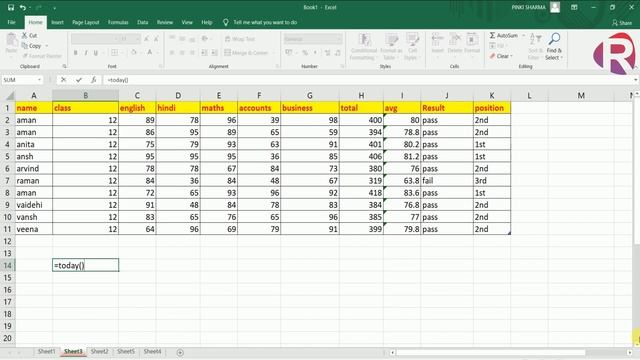 10 Important Excel formulas||Excel Formulas||Tally online class смотреть онлайн