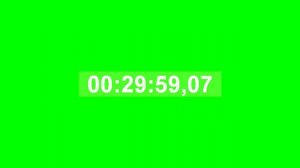 таймер 1 час со звуком зеленый фон \ timer 1 hour with sound green background