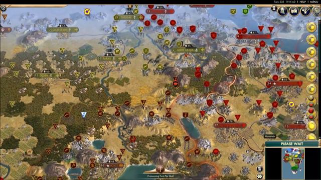 Civ 5 Africa TSL AI Only Battle (Civilization V TSL Africa Mods) #24 смотреть онлайн
