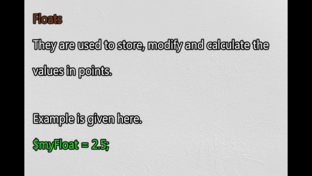 Some basic data types and use of vairiables in PHP смотреть онлайн