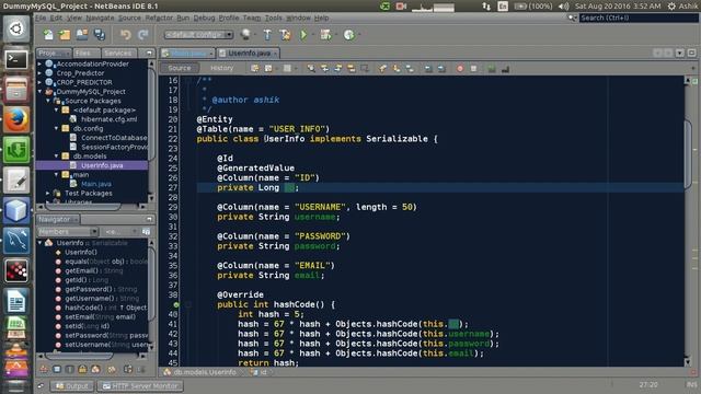 6. Hibernate-Retrieving data from database. смотреть онлайн