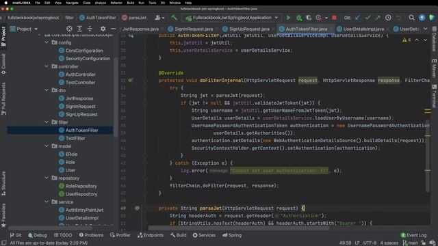 Full Stack Spring Boot + NextJS JWT Authentication Tutorial смотреть онлайн