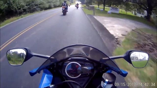 2017 Suzuki GSXR 750 R | 0 - 100+ mph! | First time on a Sport Bike! смотреть онлайн