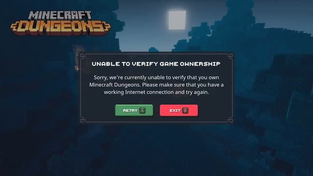 "Unable to Verify Game Ownership" Error Explained in Minecraft Dungeons - Reasons, Bugs, Fixes, etc смотреть онлайн