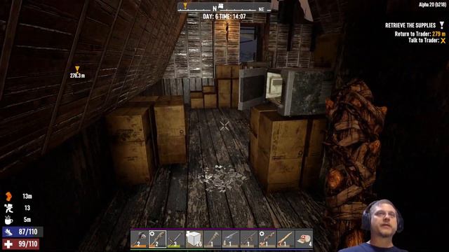 Questing For The Bicycle | Zombie Feral Sense | 7D2D | A20 Day6 смотреть онлайн