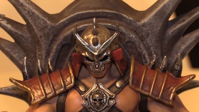 UNBOXING Shao Kahn Deluxe Mortal Kombat Art Scale 1/10 Iron Studios смотреть онлайн