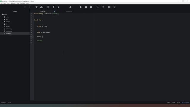 [Ren'Py] Introduction to Ren'Py part 2 смотреть онлайн