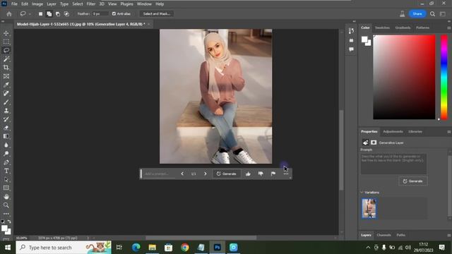 Edit Foto dengan Adobe Photoshop 2023 dengan dukungan Adobe Firefly AI смотреть онлайн