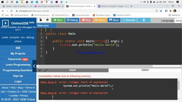 Syntax and Logical Errors смотреть онлайн