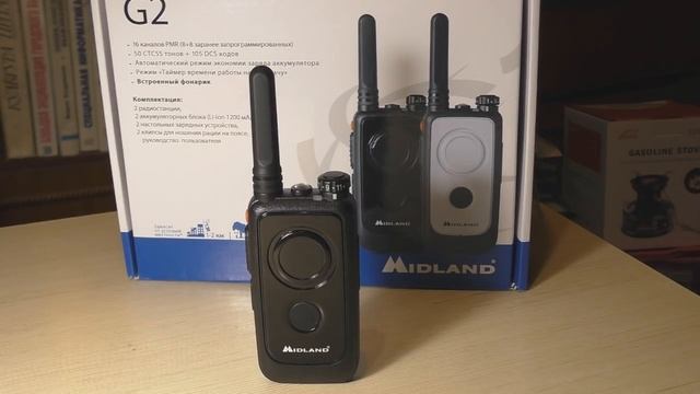 Обзор PMR рации Midland G2