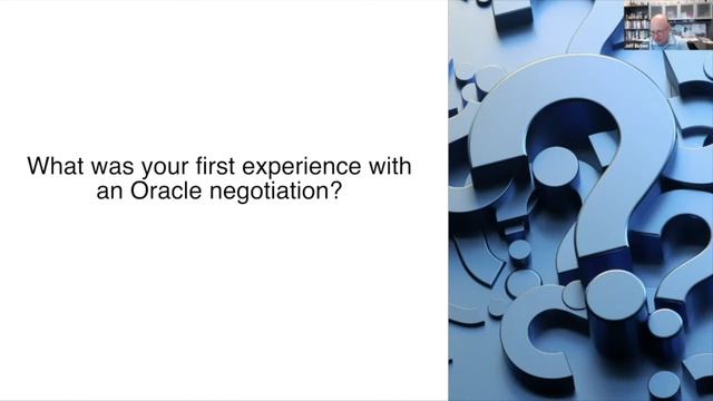 What Was Your First Oracle Negotiation Experience? смотреть онлайн