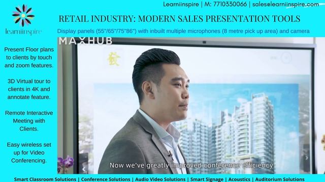 Learniinspire presents Sales/Marketing/Presentation Solution for Real Estate Industry from Maxhub смотреть онлайн