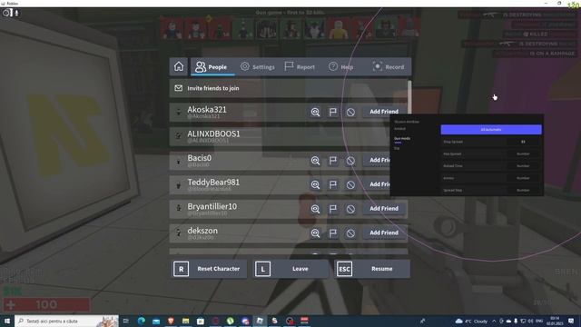 [NEW] ROBLOX Aimblox BETA Script GUI | Silent Aim & Gun Mods | Inf Ammo & More | *PASTEBIN 2022* смотреть онлайн