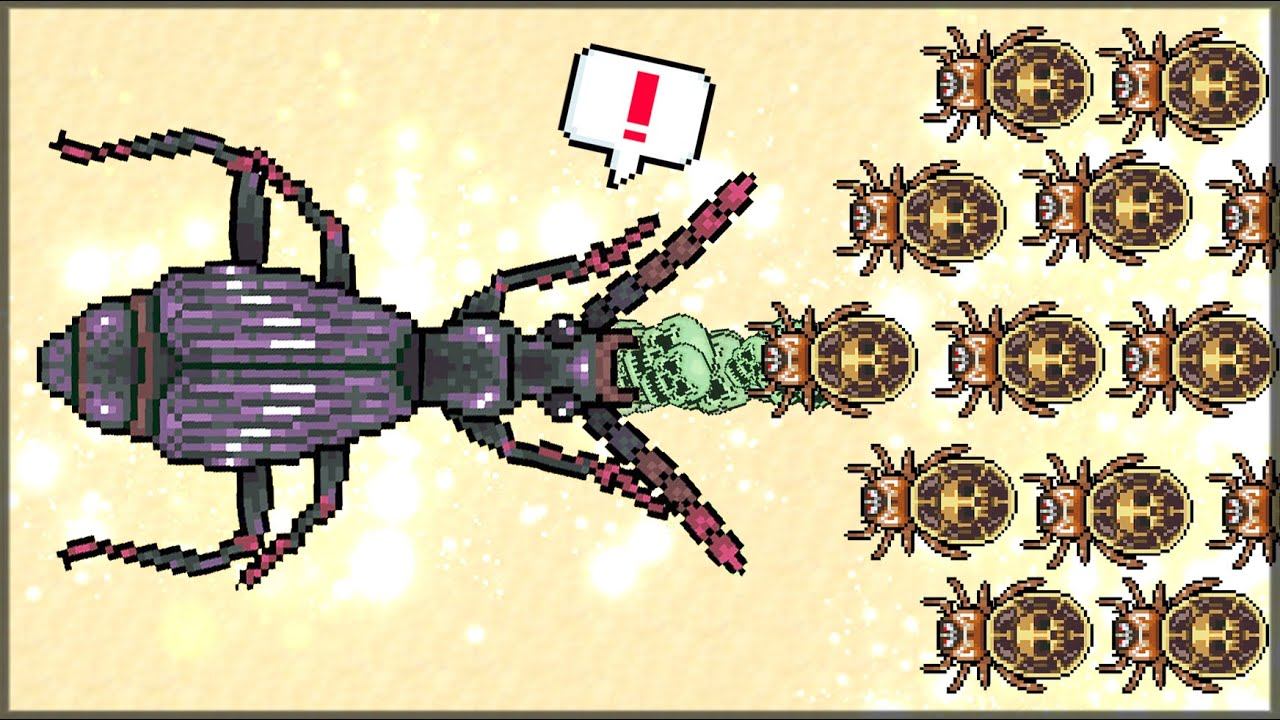 МРАЧНЫЙ ЖУК БОМБАРДИР | НОВОЕ ОСОБОЕ СУЩЕСТВО | НОВОЕ ОБНОВЛЕНИЕ / Pocket Ants: Симулятор Колонии смотреть онлайн