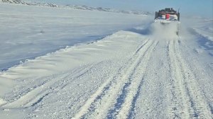 Вездеход Витязь по тундре