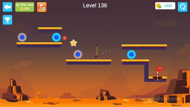 Happy Shots Golf Glowstones Cave Level 127-144 Star Walkthrough смотреть онлайн