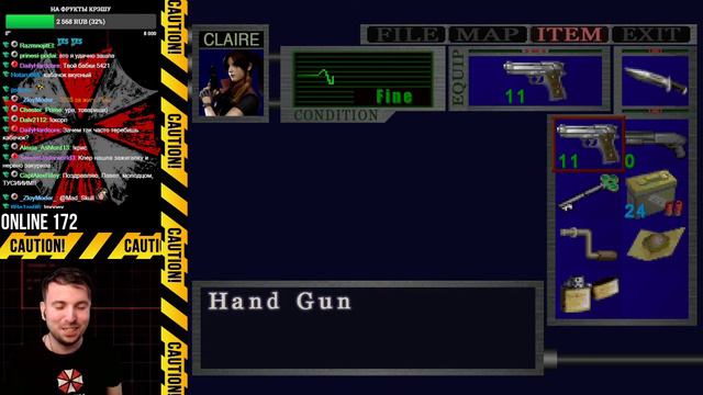 RESIDENT EVIL 2 OVERHAUL MOD / FIRST PLAY / HD UPSCALE EDITION / DAY 5 смотреть онлайн