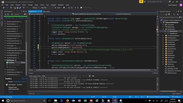 15. Selenium C# || Chrome Browser || Headless Mode. смотреть онлайн