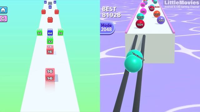 Ball Run 2048 | Jelly Run 2048 - All Level Gameplay Android,iOS - NEW APK UPDATE смотреть онлайн