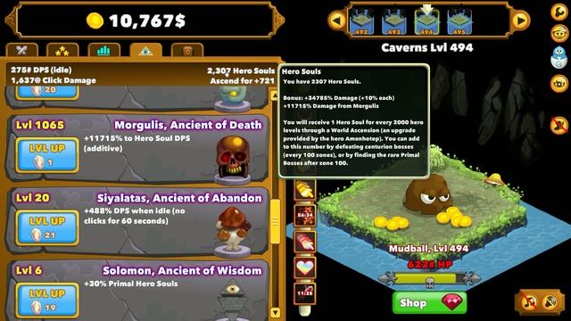 Clicker Heroes - Atlas Unlocked смотреть онлайн