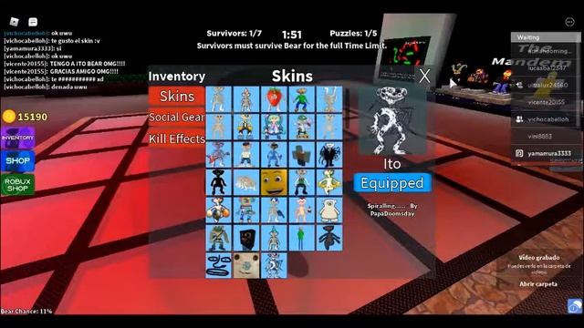 Tengo a Ito Bear!!!! :DD | Roblox Skin New Bear Alpha | yamamura3333 смотреть онлайн