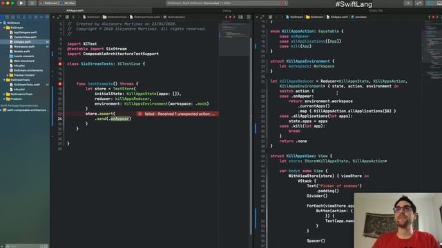 Composable Architecture Unit Test Example смотреть онлайн