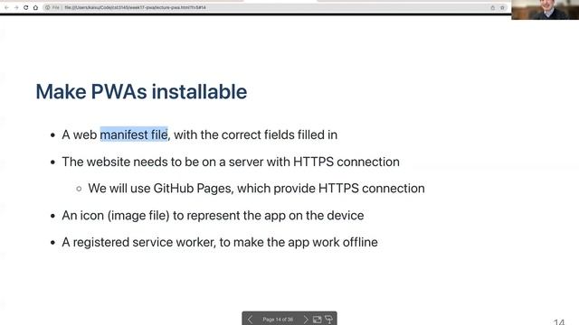 CST3145 - 2021 - 17 - Progressive Web Apps (PWA) смотреть онлайн